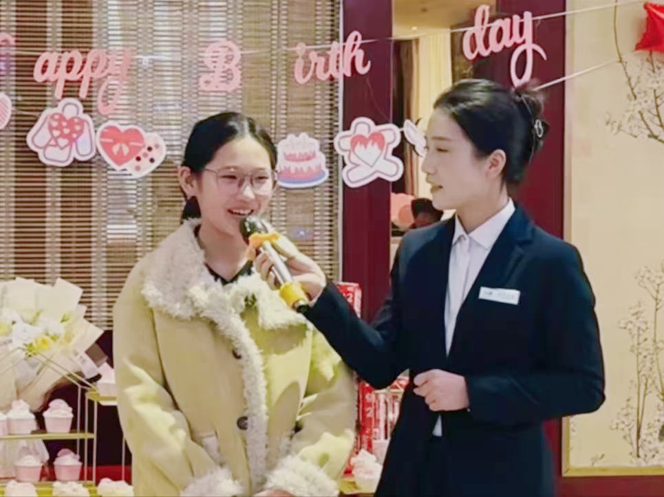 人生第一次，主持夢的初次綻放